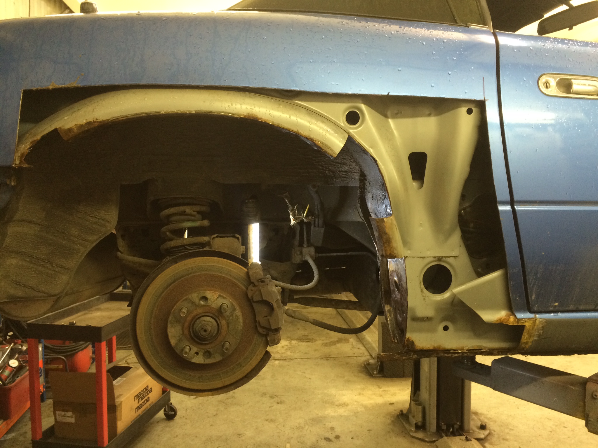 Fender And Bumper Repair Cost Rear fender replacement times - MX-5 Miata Forum